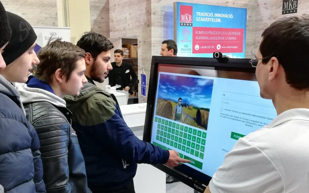 Az AGROmashEXPO és Agrárgépshow-n jártak a Ménesbirtok iskolájának tanulói