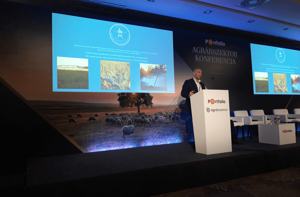 Digitális mezőgazdaság Mezőhegyesen – Méreg Tibor tartott előadást az Agrárszektor Konferencián